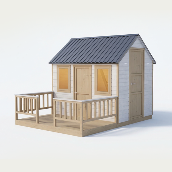 Playhouse Model B - ბავშვების სათამაშო ხის სახლი